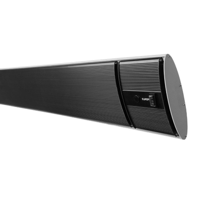 Eurom Terrasverwarming Outdoor Heatpanel 3200watt wand/plafond met afstandsbediening zwart