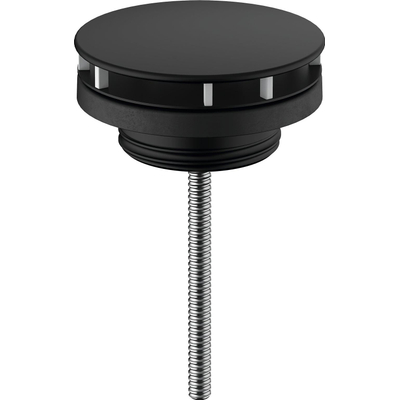 Hansgrohe Universeel afvoerplug voor wastafel/bidet mat zwart
