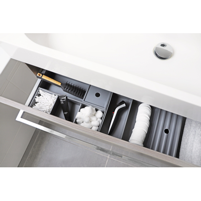 Differnz Lade organizer 32 x 11 x 6 cm grijs