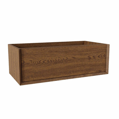 MONDIAZ COFF 30 badmeubel onderkast 90cm 1 lade kleur Walnut
