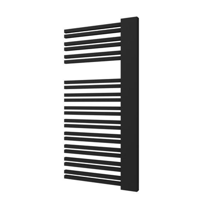 Plieger Frente Destra designradiator met horizontale buis rechts 1210x600mm 690W donkergrijs structuur