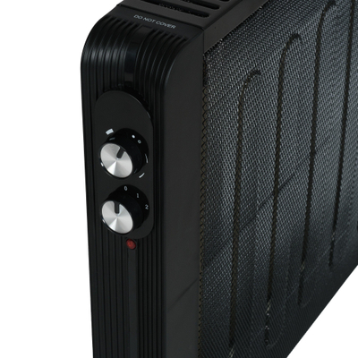 Eurom micathermische verwarming - 73x34x62cm - 2000W - zwart