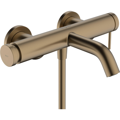 Hansgrohe Tecturis badkraan opbouw brushed bronze