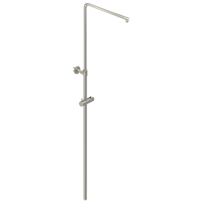 IVY Pact Regendoucheset - opbouw - 30cm medium hoofddouche - 3-standen handdouche - Geborsteld nickel PVD