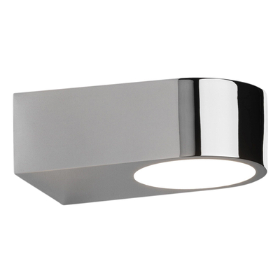 Astro Epsilon LED Wandlamp 4.5x8.2x13cm IP44 verlichting geintegreerd chroom