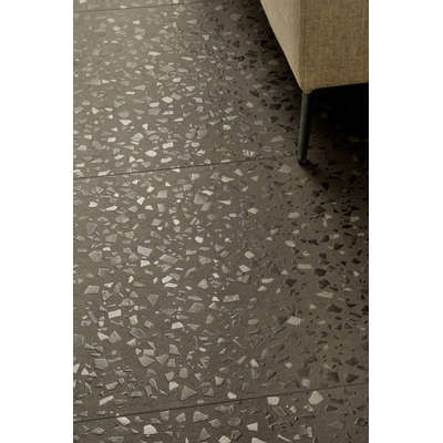 Ceramiche Coem wand- en vloertegel - 60x60cm - 10mm - Vierkant - gerectificeerd - Terrazzo - Grijs mat