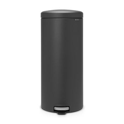Brabantia NewIcon Pedaalemmer - 30 liter - kunststof binnenemmer - mineral infinite grey