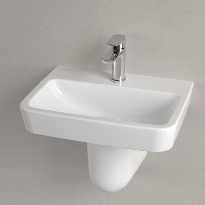 Villeroy & Boch O.novo fontein 50x37cm m.1 kraangat zonder overloop wit