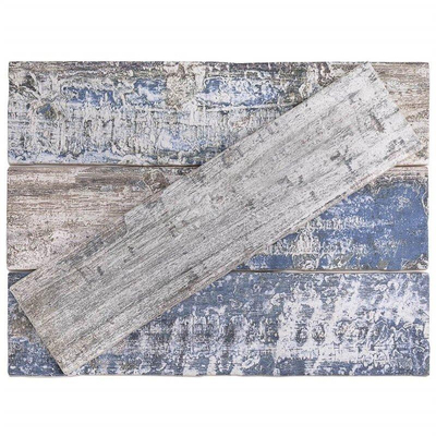 Cifre Ceramica Colonial wandtegel - 7.5x30cm - Rechthoek - 8.6mm - Wood White mat