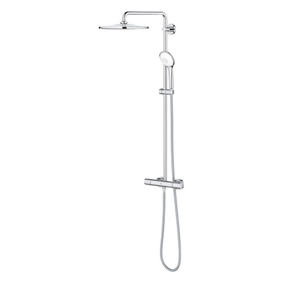 GROHE Euphoria Regendoucheset Opbouw - hoofddouche 31cm - massage handdouche rond - chroom