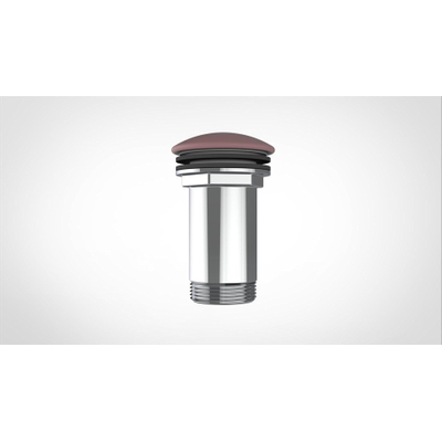 Arcqua pop-up waste wastafel 1 1/4 universeel mat roze