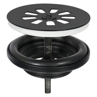 Differnz mix afvoerplug zwart mat
