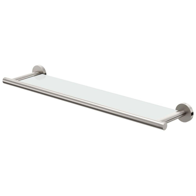 Tiger Boston Planchet - 58x13x5cm - geborsteld RVS/helder glas