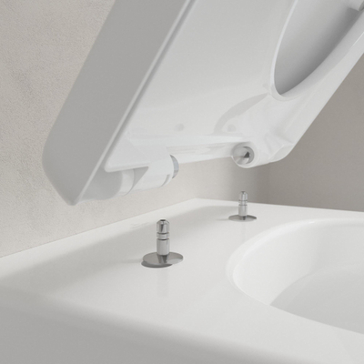 Villeroy en Boch Architectura closetzitting XL met deksel met softclose wit