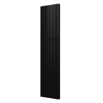 Plieger Cavallino Retto designradiator verticaal dubbel middenaansluiting 2000x450mm 1287W antraciet metallic