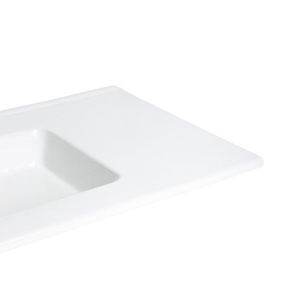 BRAUER Starfall wastafel 100 met 1 kraangat hoogglans wit SHOWROOMMODEL