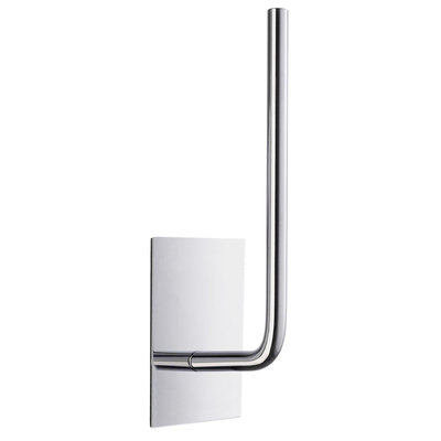 Smedbo Beslagsboden Reserverolhouder - 4.5x15x5.7cm - zelfklevend - RVS Gepolijst Edelstaal