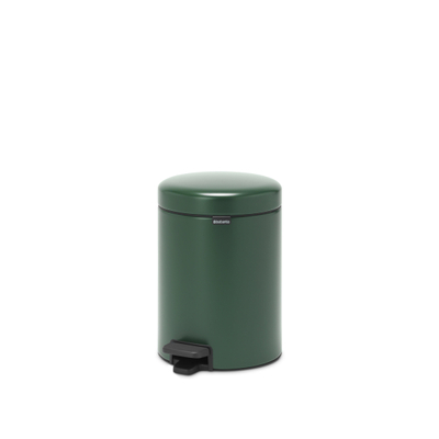 Brabantia NewIcon Pedaalemmer - 5 liter - kunststof binnenemmer - pine green