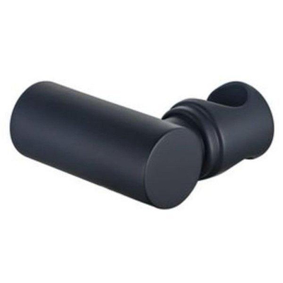 Fortifura Calvi Handdoucheset - Ø12 - rond - 3 straalsoorten - met houder - met anti twist slang - 150cm - zwart