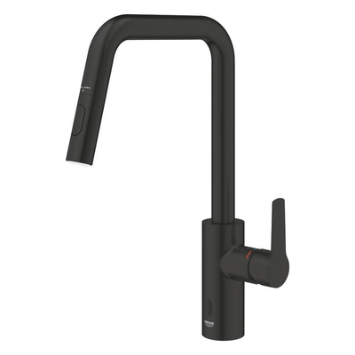 Grohe Start Keukenmengkraan - hoge uitloop - infrarood - mat zwart