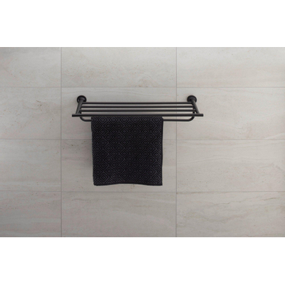 Duravit Starck T handdoekrek 61x23.2cm mat zwart