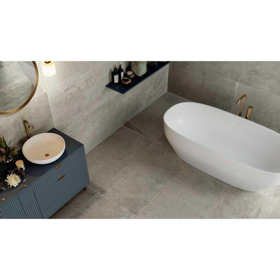 SAMPLE Serenissima Promenade Vloer- en wandtegel 100x100cm 8.5mm gerectificeerd R10 porcellanato Argento