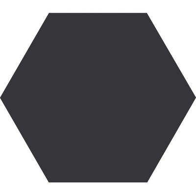 SAMPLE Cifre Cerámica Hexagon Timeless Vloer- en Wandtegel Black Mat Vintage Mat Zwart