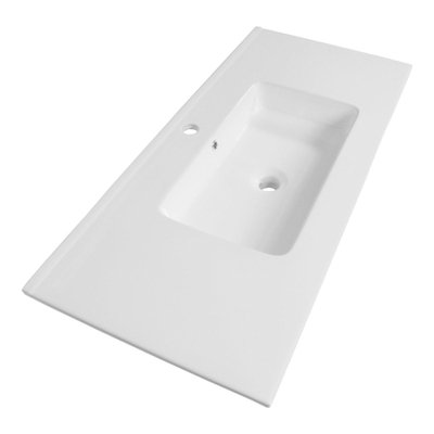 BRAUER Starfall wastafel 100 met 1 kraangat hoogglans wit SHOWROOMMODEL