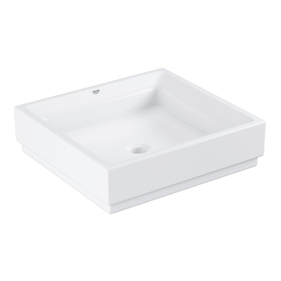 GROHE Cube keramiek waskom 50x47 cm zonder overloop Pureguard wit