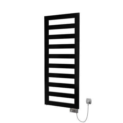 Plieger Bellezza-EL elektrische designradiator 60x146.5cm 800watt staal Zwart mat