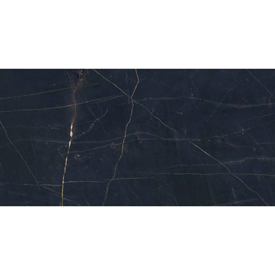 ABK Imoker Sensi Vloer- en wandtegel - 60X120cm - 8,5mm - Rechthoek - gerectificeerd - Porcellanato gekleurd Precious Black Glans