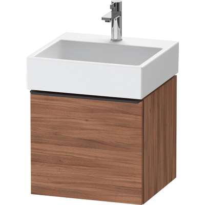 Duravit D-Neo wastafelonderkast 48.4x44x44.2cm 1 lade Noten Mat