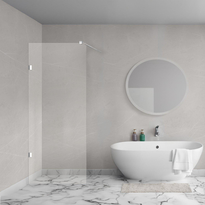 Aqua Vista Losse Glasplaat Galatina side panel 90x200cm