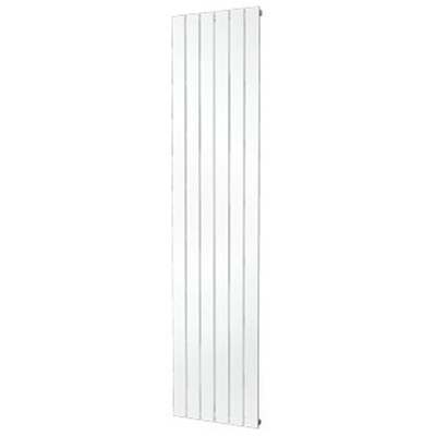 Plieger Cavallino Retto designradiator verticaal enkel middenaansluiting 1800x450mm 910W wit