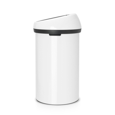Brabantia Touch Bin Afvalemmer - 60 liter - wit
