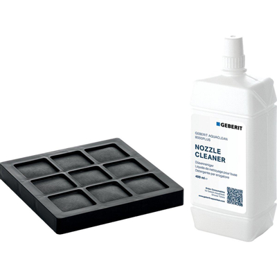 Geberit AquaClean set van 1 koolfilter en 1 douchearm reinigingsmiddel v 8000/8000 plus