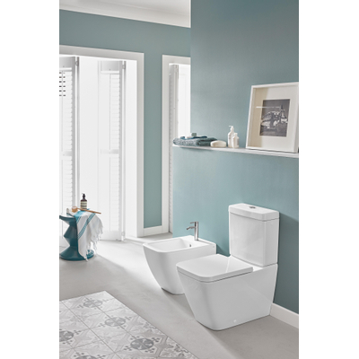 Villeroy & Boch Venticello duoblokreservoir + binnenwerk met zij en achtertoevoer ceramic+ wit