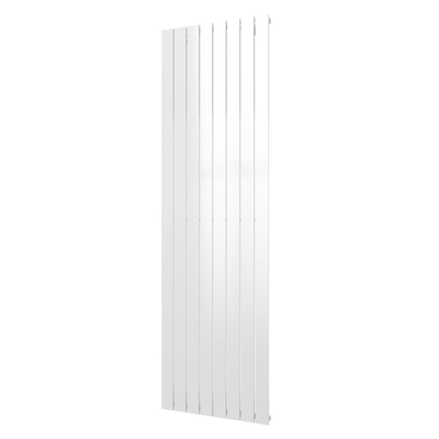 Plieger Cavallino Retto designradiator verticaal enkel middenaansluiting 2000x602mm 1332W mat wit