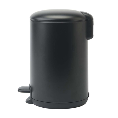Aquanova Kaz - Afvalemmer - 3 L - Black (zwart)