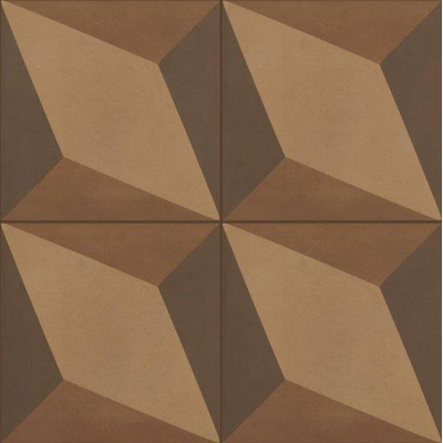 Marazzi DSegni Blend Decortegel 20x20cm 10mm R9 porcellanato Terra