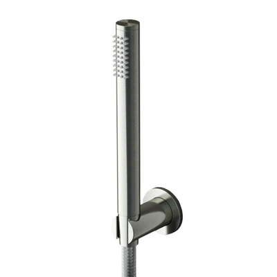 Hotbath Archie wandsteun met gewapende doucheslang 150cm en handdouche AR350 RVS