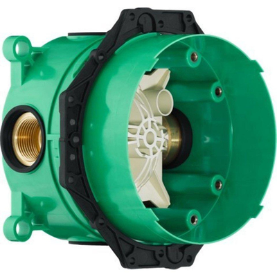 Hansgrohe Showerselect glass Doucheset - inbouwdeel - afdekset - thermostaat - hoofddouche - wit - chroom