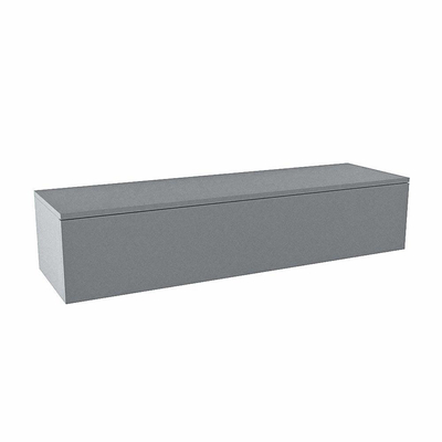 Mondiaz ALAN MODULE Wastafelonderkast - 140x45x30cm - 1 lade - push to open - Plata
