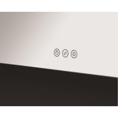 Crosswater Glide II Spiegel - 100x3.5x60cm - dimbaar - LED - IP44 - zilver