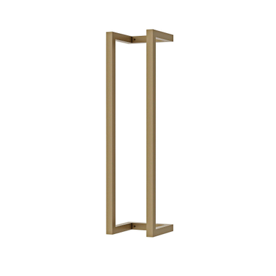 Saniclass Dual handdoekrek 60x12.5x12.5cm geborsteld messing TWEEDEKANS