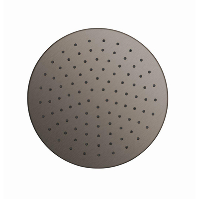 Crosswater Union Douchekop - 25cm - rond - brushed black chrome (gunmetal)