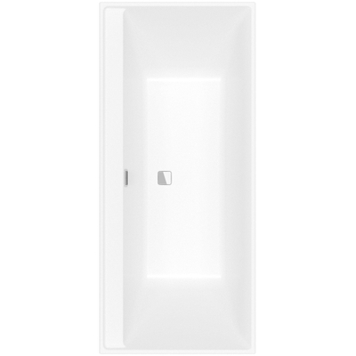 Villeroy & Boch Collaro bad 180x80cm chroom afvoer - stone white (mat wit)