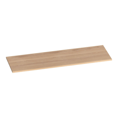 BRAUER Ocean Slim topblad - 140x46x2cm - lamellen eiken naturel