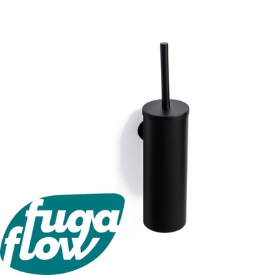 FugaFlow Efficiente Acces Toiletborstelhouder - rond - mat zwart