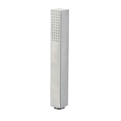 Wiesbaden 304 staafhanddouche 1 stand vierkant RVS